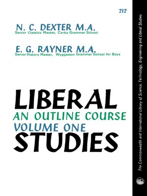 cover image of Liberal Studies
